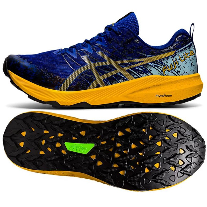 Běžecké boty Asics Fuji Lite 2 M 1011B209 400 modrý 1