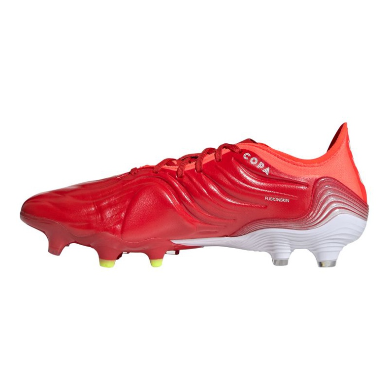 Kopačky Adidas Copa Sense.1 Fg M FY6209 červený pomeranče a červené 1