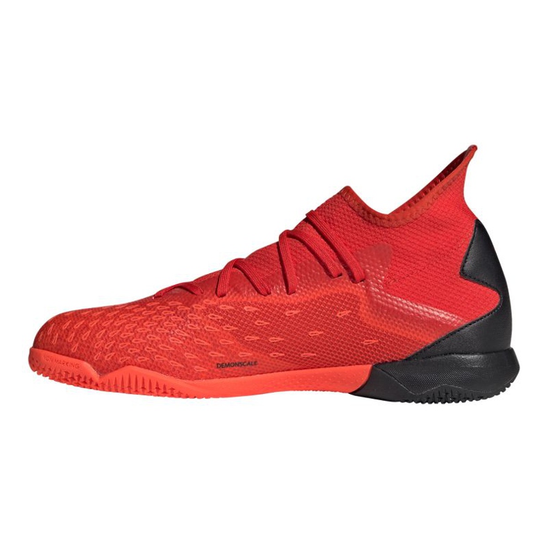 Kopačky Adidas Predator Freak.3 In M FY6285 červený pomeranče a červené 1