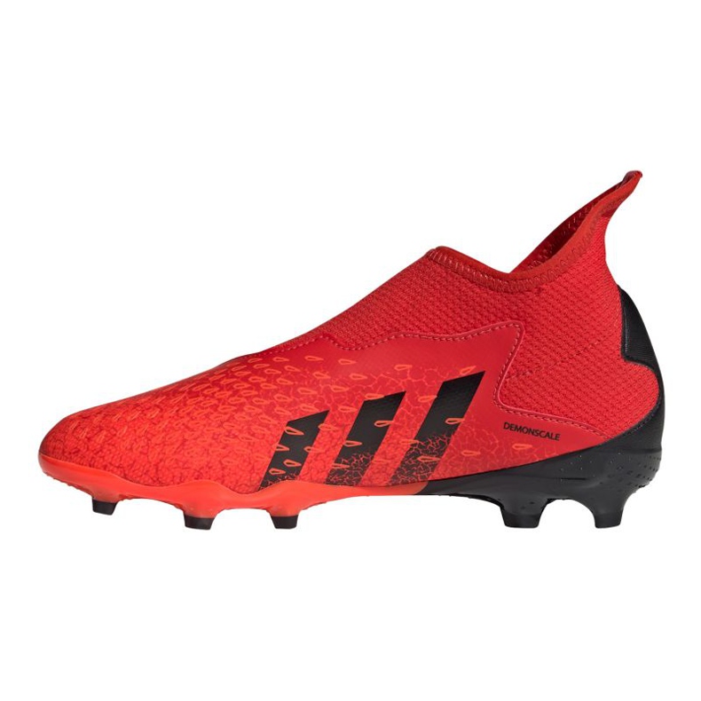Kopačky Adidas Predator Freak.3 Ll Fg Jr FY6296 vícebarevný pomeranče a červené 1 Kopačky Adidas Predator Freak.3 Ll Fg Jr FY6296 vícebarevný pomeranče a červené 1