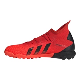 Boty Adidas Predator Freak.3 Tf M FY6311 červené pomeranče a červené 1