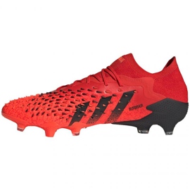 Kopačky Adidas Predator Freak.1 Ll Fg M FY6266 červené pomeranče a červené 1