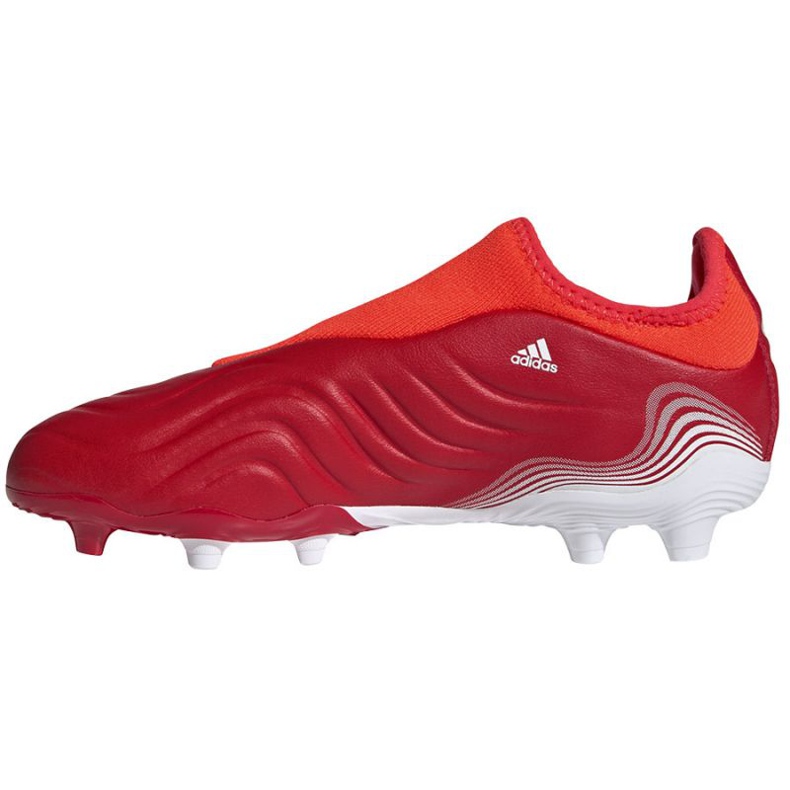 Kopačky Adidas Copa Sense.3 Ll Fg Jr FY6156 červený pomeranče a červené 1