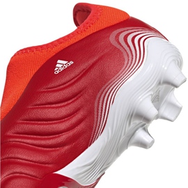 Kopačky Adidas Copa Sense.3 Ll Fg Jr FY6156 červené pomeranče a červené 5