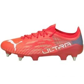 Kopačky Puma Ultra 1.3 MxSG M 106513 01 červený pomeranče a červené 1