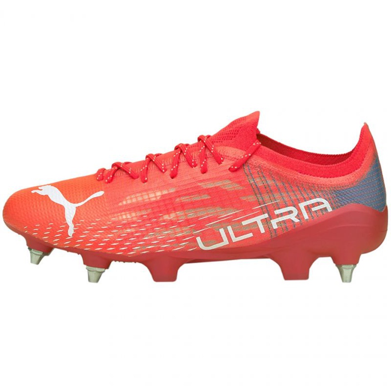 Kopačky Puma Ultra 1.3 MxSG M 106513 01 červené pomeranče a červené 1 Kopačky Puma Ultra 1.3 MxSG M 106513 01 červené pomeranče a červené 1