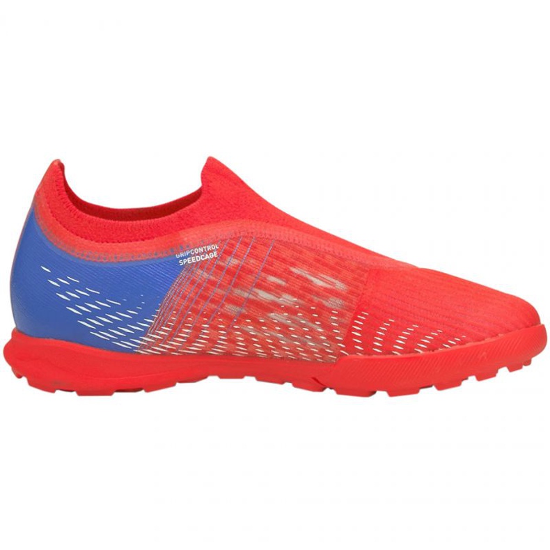 Kopačky Puma Ultra 3.3 Tt Jr 106531 01 červený pomeranče a červené 1