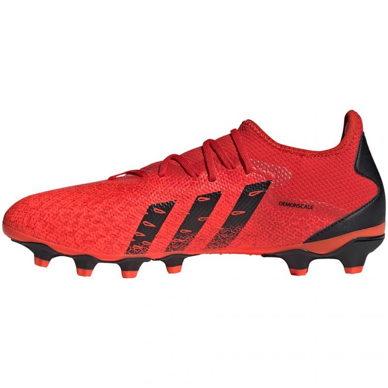 Kopačky Adidas Predator Freak.3 Mg LM GZ2824 vícebarevný pomeranče a červené 1