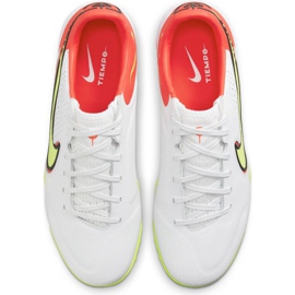 Kopačky Nike React Tiempo Legend 9 Pro Tf M DA1192-176 růžová, bílá, vícebarevná bílý 4
