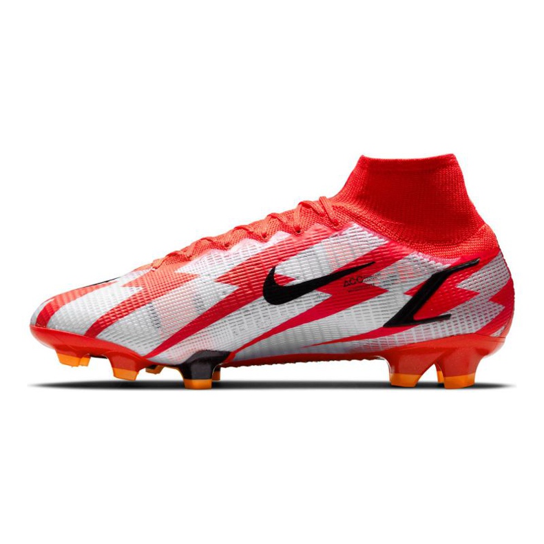 Kopačky Nike Mercurial Superfly 8 Elite CR7 Fg M DB2858-600 bílá, červená pomeranče a červené 1