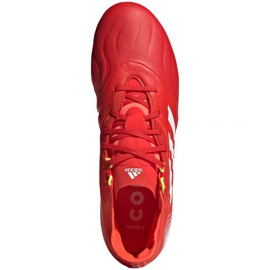 Kopačky Adidas Copa Sense.2 Fg M FY6177 červený pomeranče a červené 1