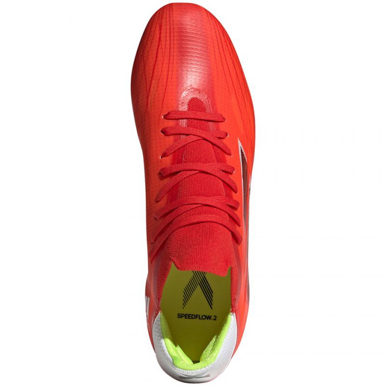 Kopačky Adidas X Speedflow.2 Fg M FY3289 červený pomeranče a červené 1