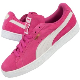 Boty Puma Suede Classic W 355462 38 béžový růžový zlatý 1