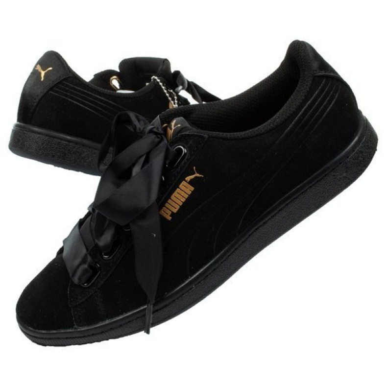 Puma Vikky Ribbon SW 366416 01 černý zlatý 1