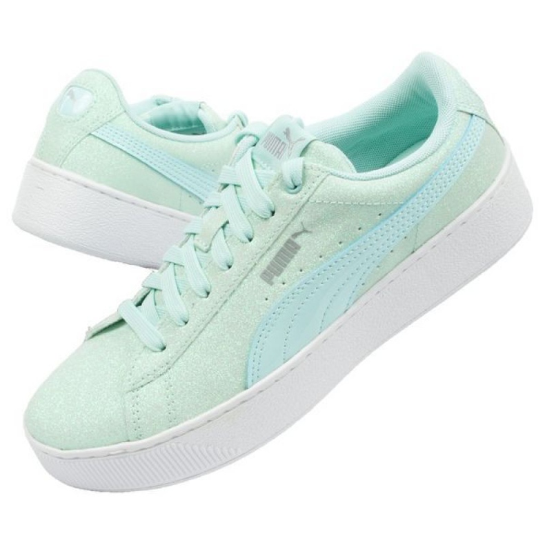 Puma Vikky Platform Glitz W 366856 06 zelená 1