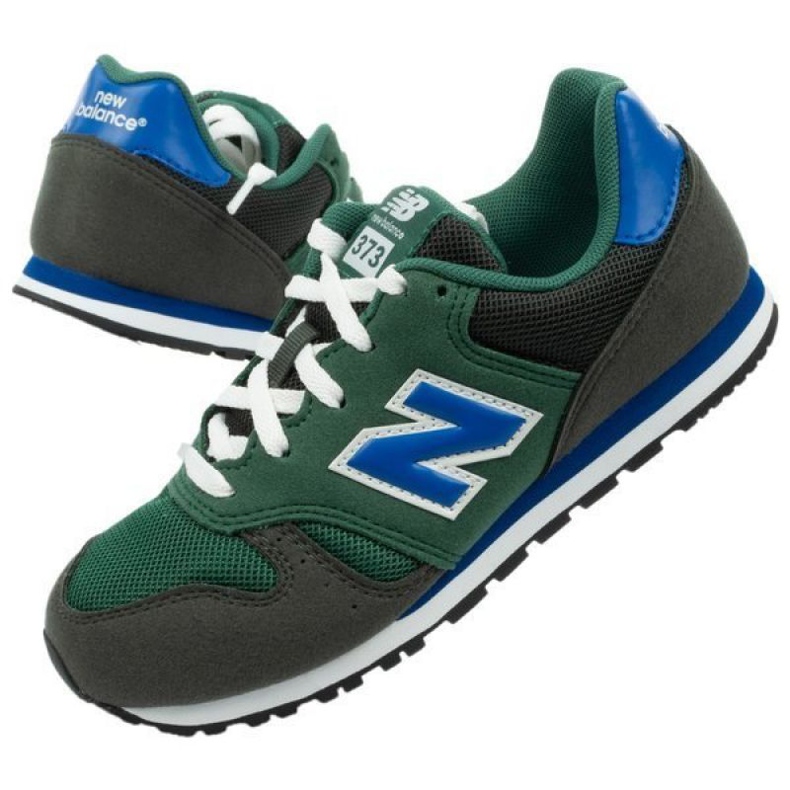 Boty New Balance Jr YC373KE černá zelená 1