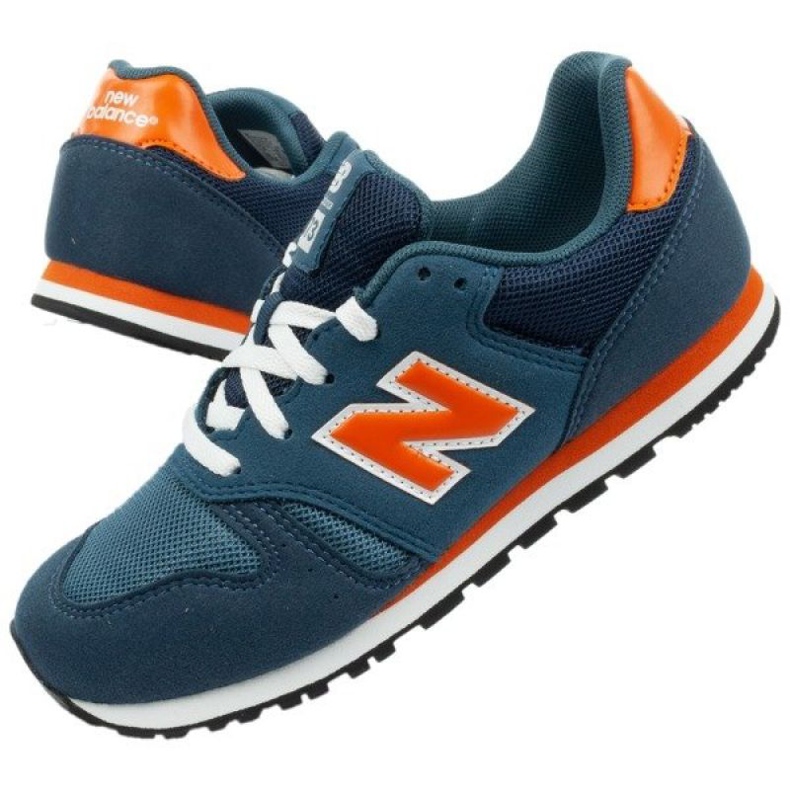 Boty New Balance Jr YC373KN černý námořnická modř 1