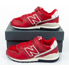 Boty New Balance Jr YV996BA červené 9