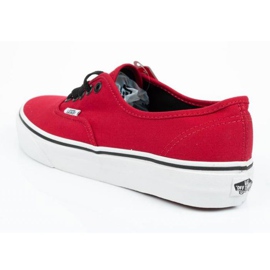 Boty Vans Authentic ONJV2KA červené 4