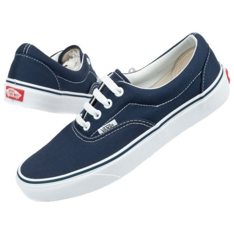 Boty Vans Era 0EWZNVY bílý námořnická modř 1