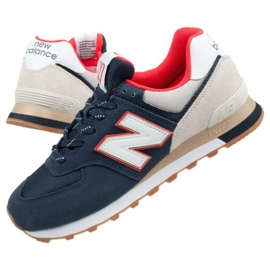 New Balance M Ml574Skb béžový bílý červené námořnická modrá 1 New Balance M Ml574Skb béžový bílý červené námořnická modrá 1