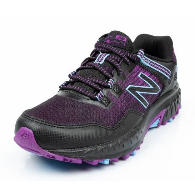 Běžecké boty New Balance W WT410CM6 černá fialový 2 Běžecké boty New Balance W WT410CM6 černá fialový 2