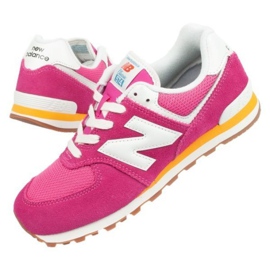 New Balance Nová váha W GC574HP2 bílý růžový 1