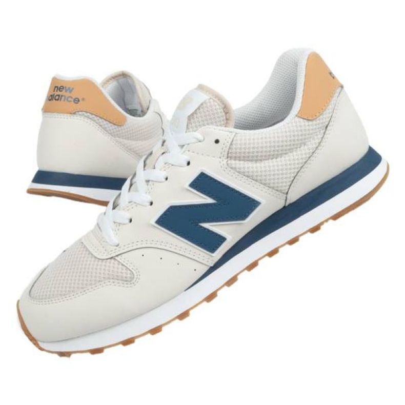 New Balance M Gm500mm1 béžový bílý námořnická modř 1