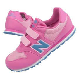Boty New Balance Jr YV500TPP černý růžový 1