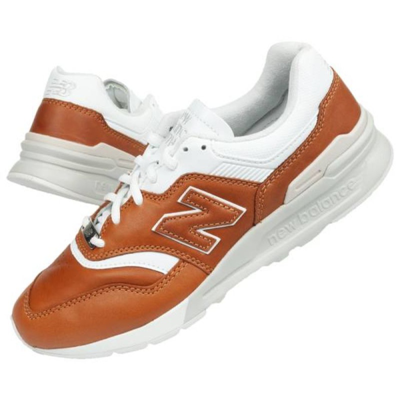 Boty New Balance M CM997HEP bílý hnědý 1