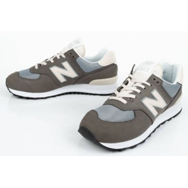 Boty New Balance M ML574SRP šedá 7