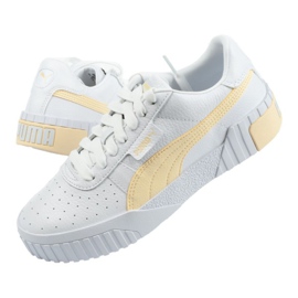 Boty Puma Cali W 369155 30 bílý žluť 1