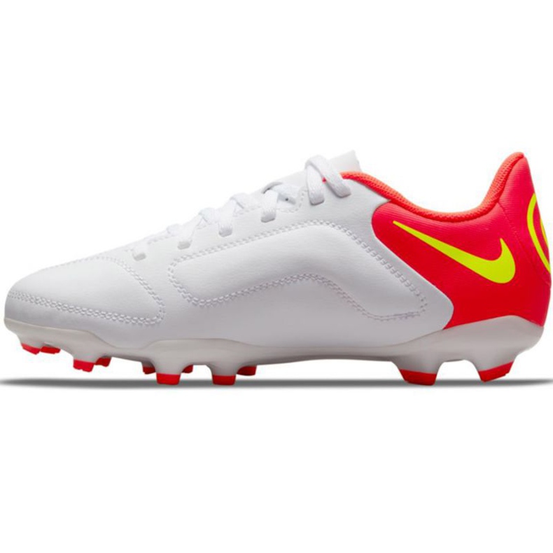 Kopačky Nike Tiempo Legend 9 Club FG / MG Jr DA1331 176 žlutá, bílá, vícebarevná bílý 1