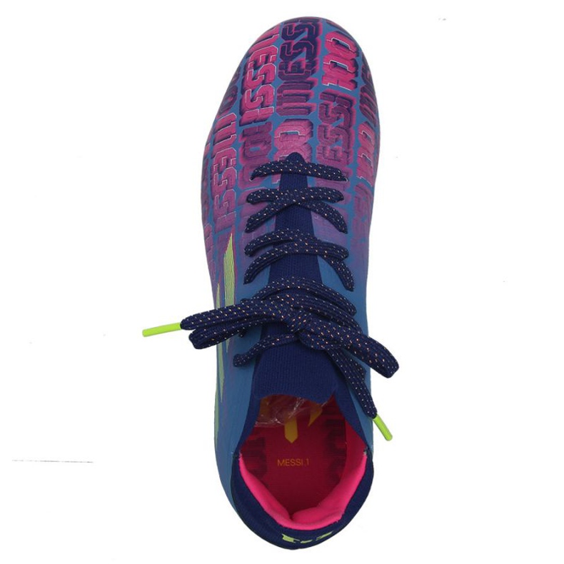 Kopačky Adidas X Speedflow Messi.1 Fg Jr FY6929 námořnická modrá, fialová, modrá, vícebarevná modrý 1