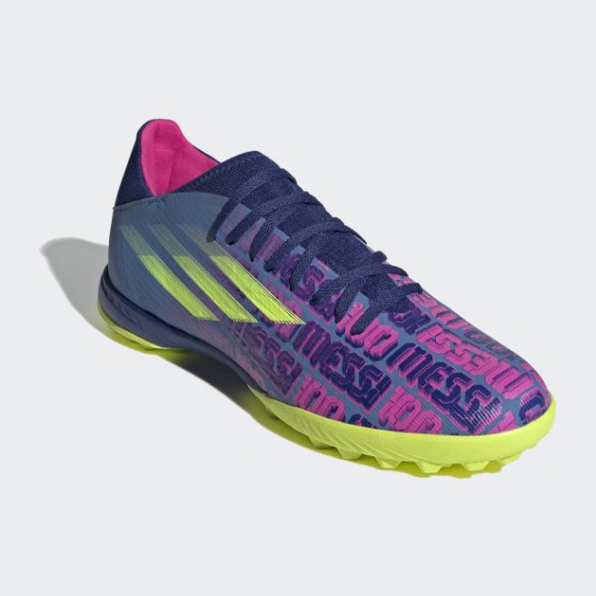 Kopačky Adidas X Speedflow Messi.3 Tf M FY6896 tmavě modrá, vícebarevná blues a námořnická modř 1