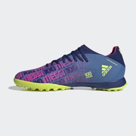 Kopačky Adidas X Speedflow Messi.3 Tf M FY6896 námořnická modrá, vícebarevná blues a námořnická modř 2