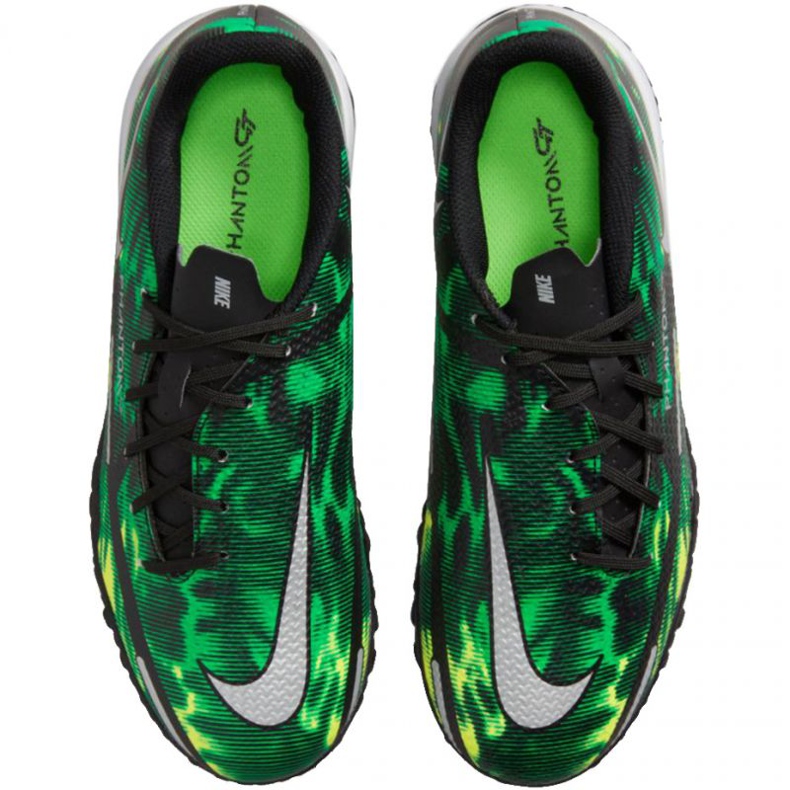 Kopačky Nike Phantom GT2 Academy Tf Jr DM0739 003 vícebarevný zelený 1