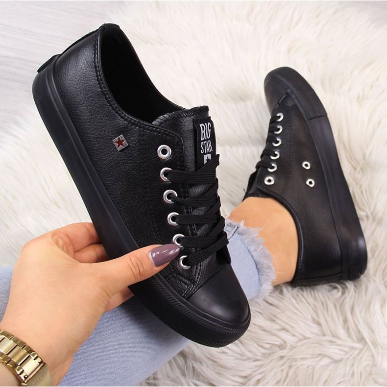 Nízké tenisky Big Star W V274871 černé černá 1