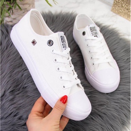 Nízké tenisky Big Star W AA274010 bílé bílý 1