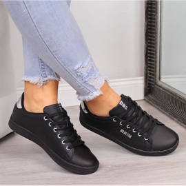 Černé tenisky Big Star W DD274586 černá 2