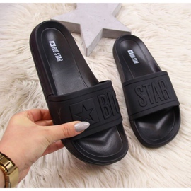 Plážové žabky Big Star DD274A271, černé černá 1