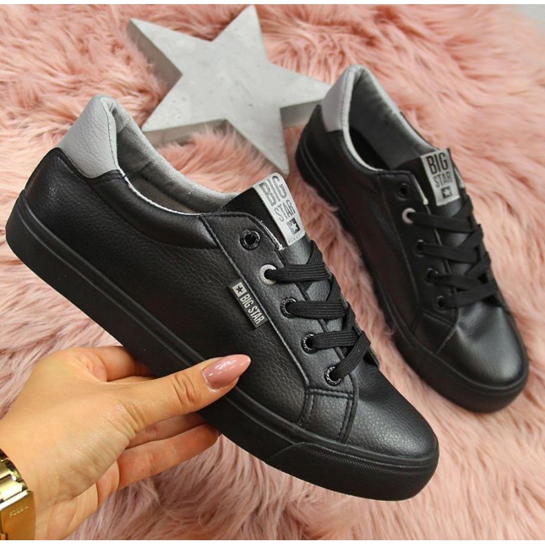 Nízké tenisky Big Star W EE274314 černé černý 1