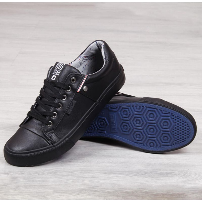 Nízké tenisky Big Star M GG174029 černé černá 1