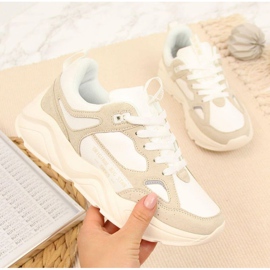 Tenisky na platformě Big Star W GG274657 bílé bílý 1