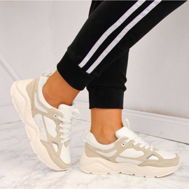 Tenisky na platformě Big Star W GG274657 bílé bílý 2