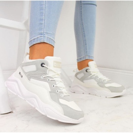 Tenisky na platformě Big Star W GG274643 bílé bílý 2