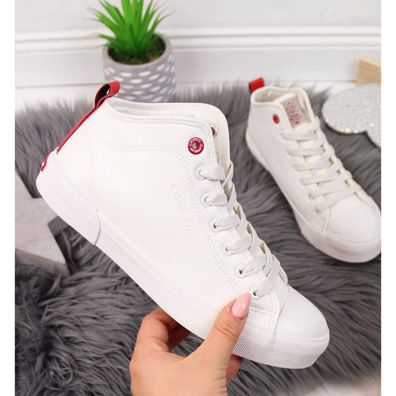 Tenisky Cross Jeans W II2R4033C bílé bílý 1