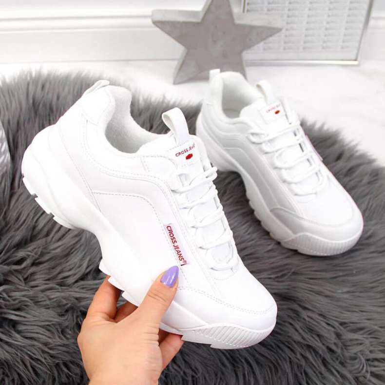 Cross Jeans W EE2R4133C bílé boty bílý 1