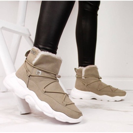 Sněhule Big Star W II274263 béžová béžový 2 Sněhule Big Star W II274263 béžová béžový 2