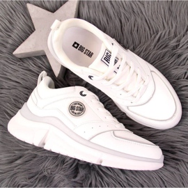 Sportovní obuv na platformě Big Star W II274314 bílá bílý 4